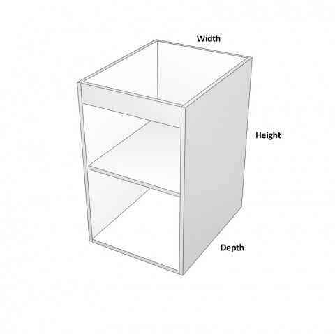 1-Door Sink Cabinet -hinge-left dimensions_0