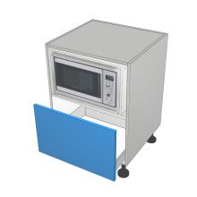 Raw MDF - Appliance Cabinet - Microwave Box - Drawer (Blum Legrabox)