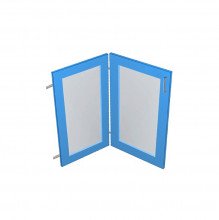Bonlex Vinyl Wrapped Corner Glass Panel Doors